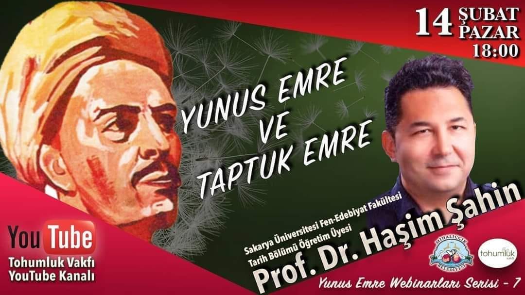 Yunus Emre Konulu Webinar Serileri -   Prof. Dr. Haşim ŞAHİN'in katılımıyla Video (7)
